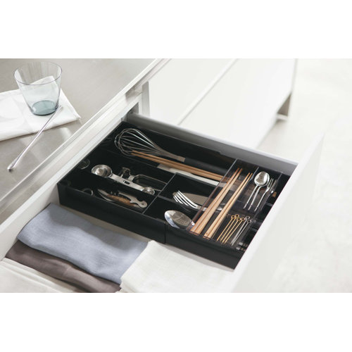 Yamazaki USA Tower Yamazaki Home Expandable Cutlery Drawer Organizer